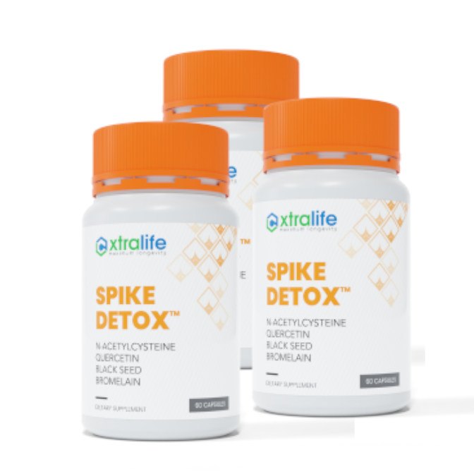 3 bottles of Spike Detox